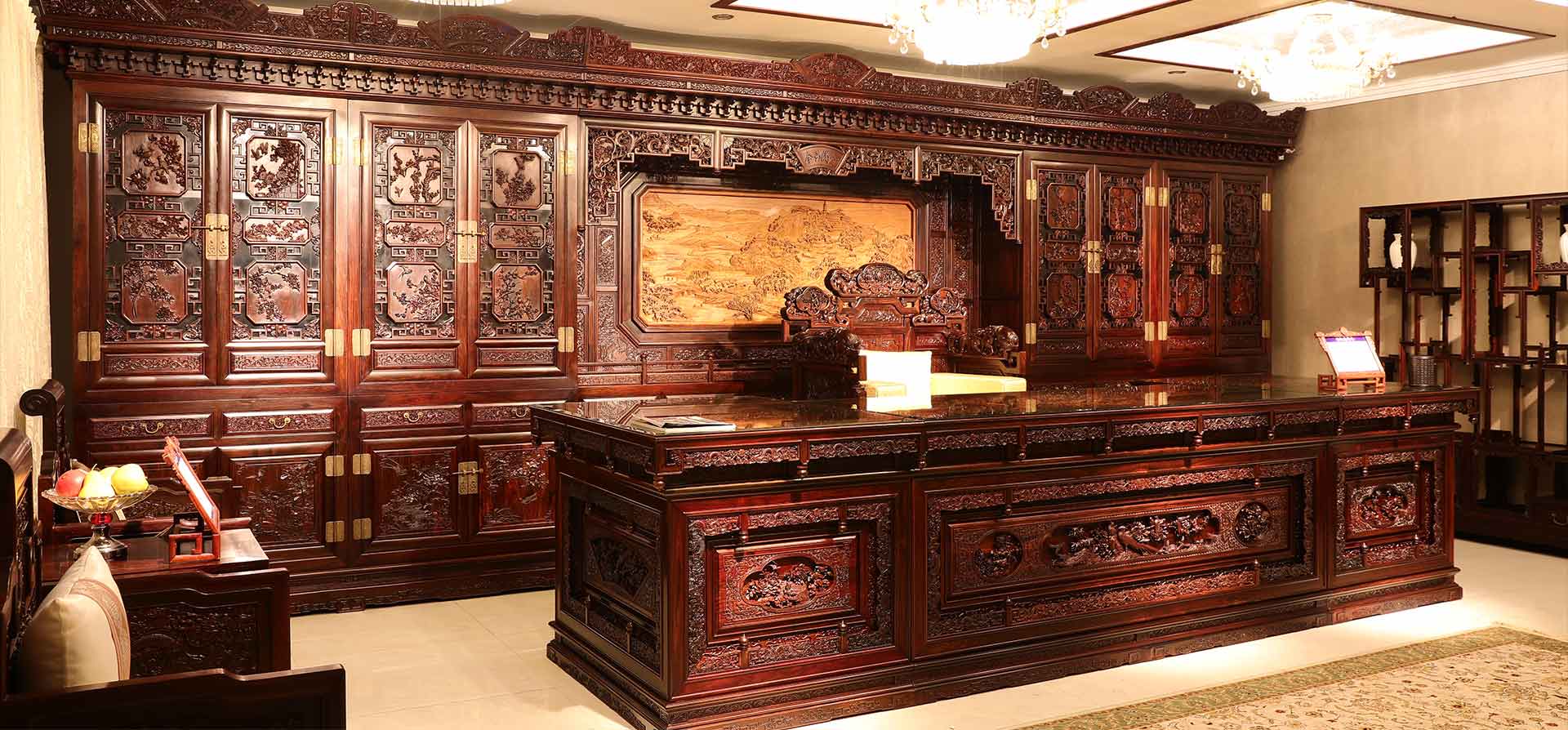 大清翰林古典红木艺术家具